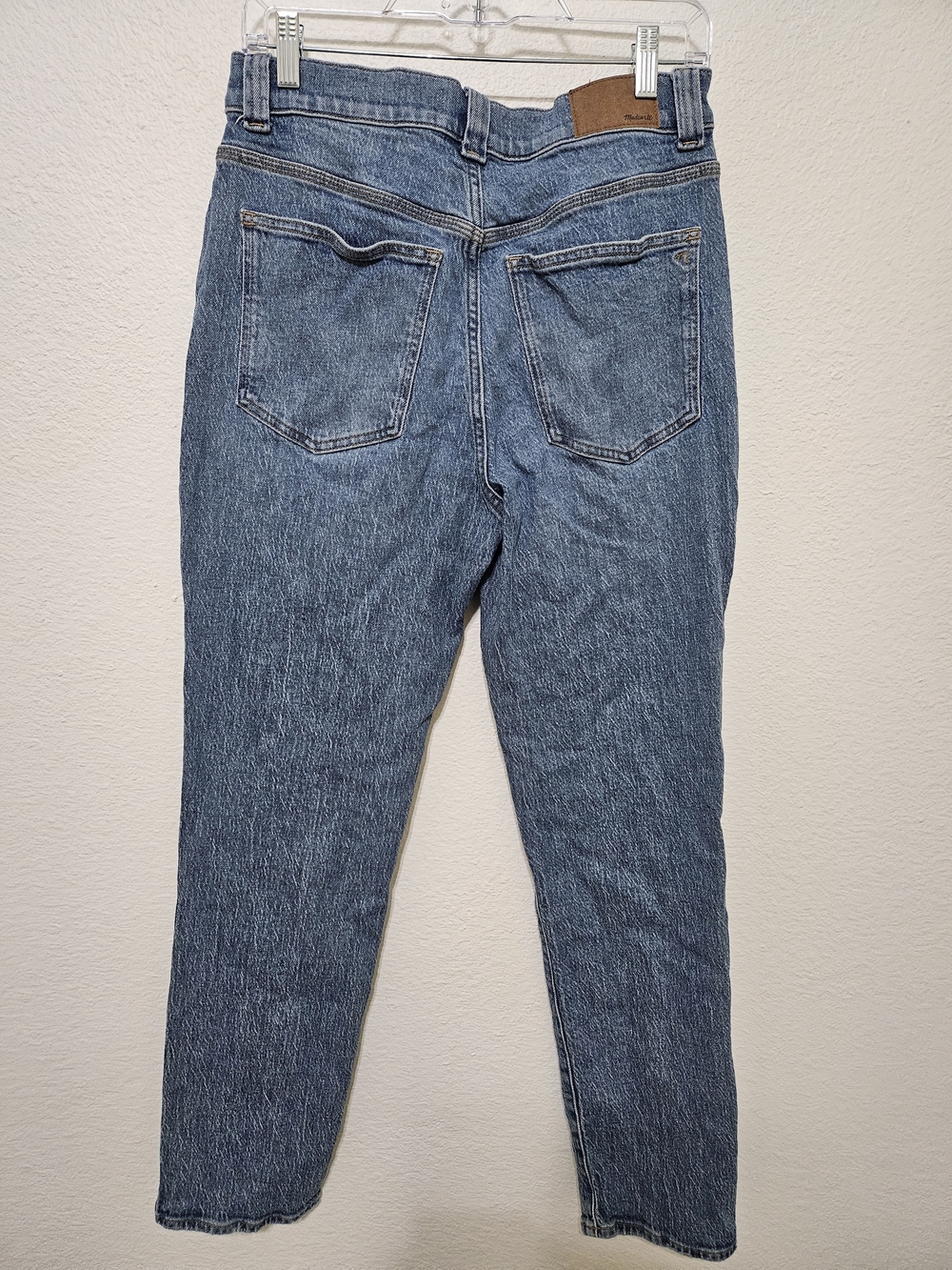 Madewell High-Rise Straight-Leg Jeans in Faded Blue - Picture 5 of 7